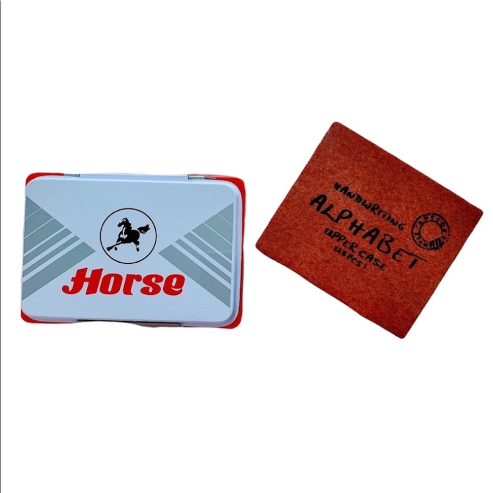 Alphabet Uppercase Rubber Stamps